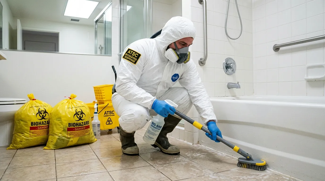 Decontamination equipment deployed for Blood Cleanup in Newmarket